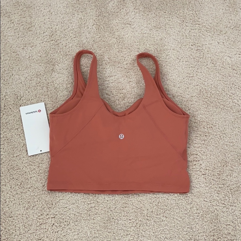 NWT Lululemon Align Tank in Rustic Coral - Picture 4 of 6